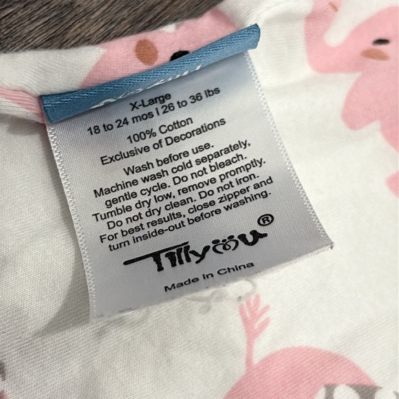 TillYou Baby XL 18 Months Elephant Sleep Sac - Picture 10 of 10